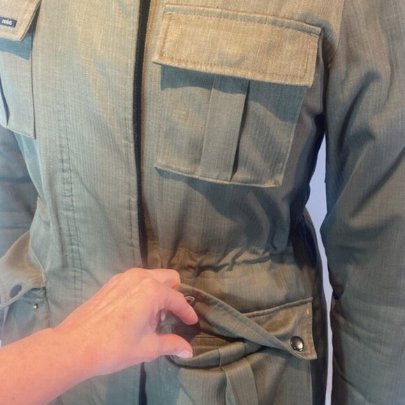 Nobis Cindy women’s parka army green size small - Picture 7 of 16